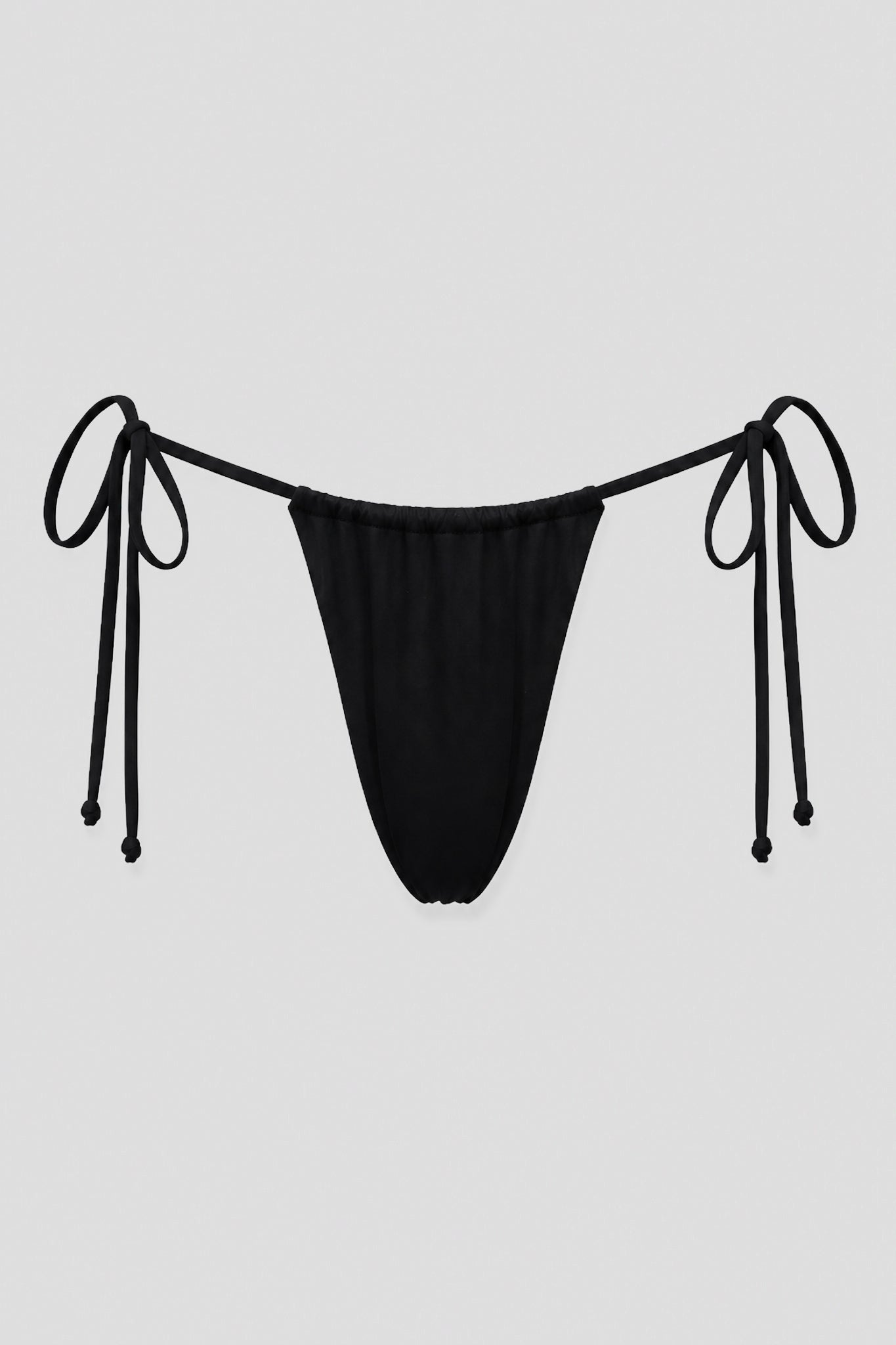 Bread & Butter String Bikini Bottom - Black