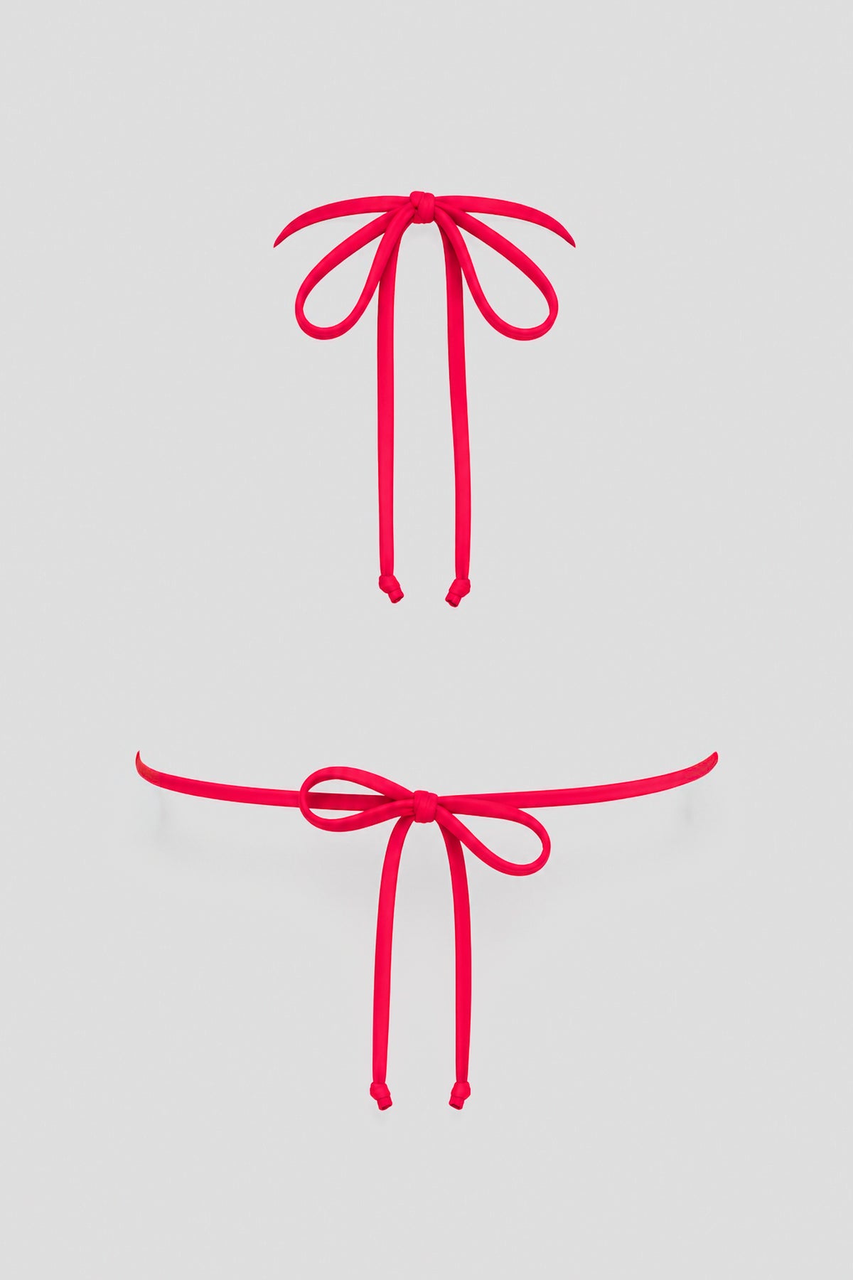 Bread & Butter Push-Up Bikini Top - Red