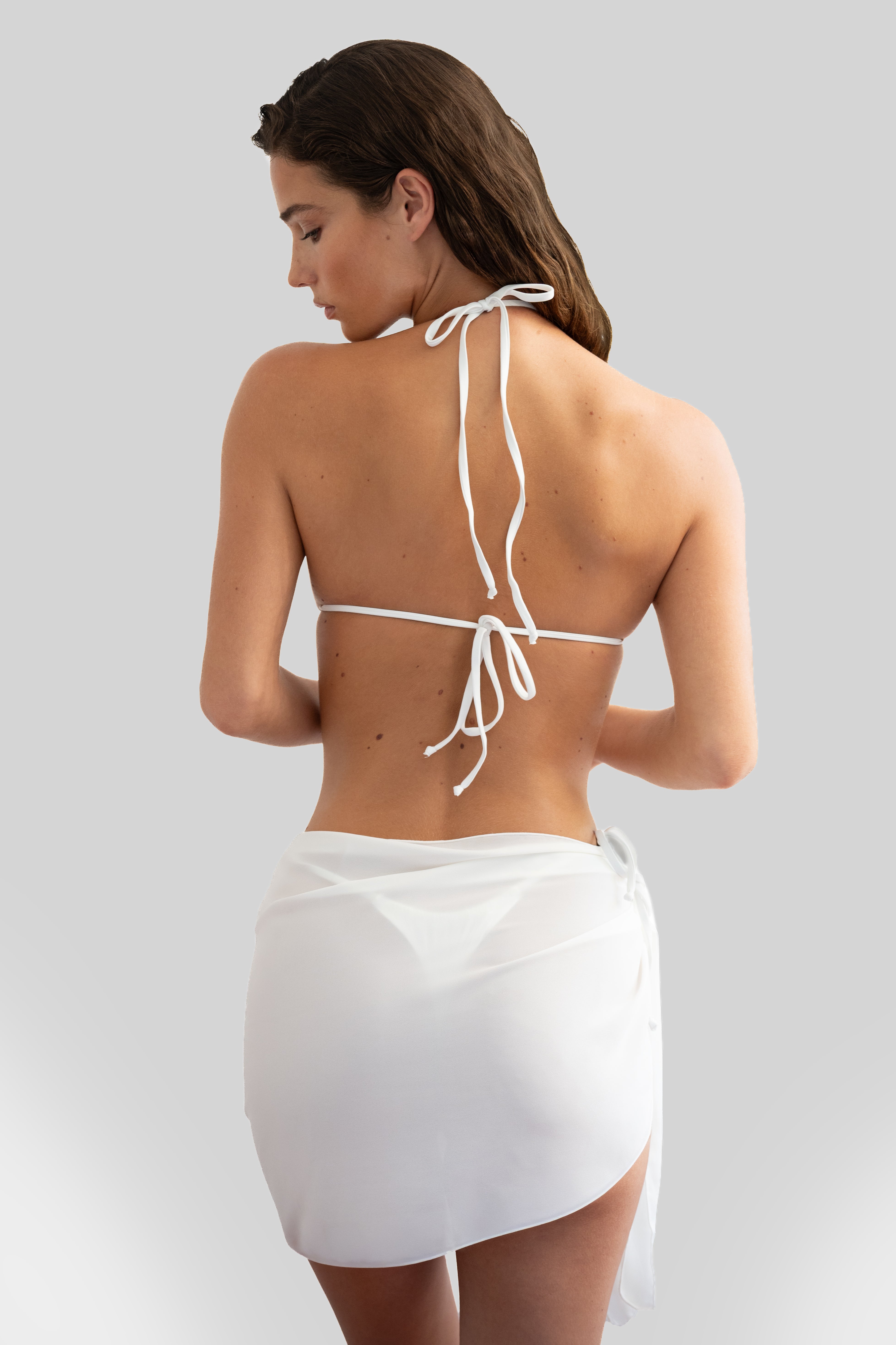 Bread & Butter Sarong - white