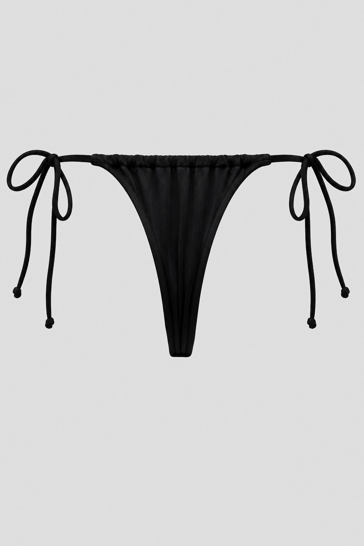 Bread & Butter String Bikini Bottom - Black